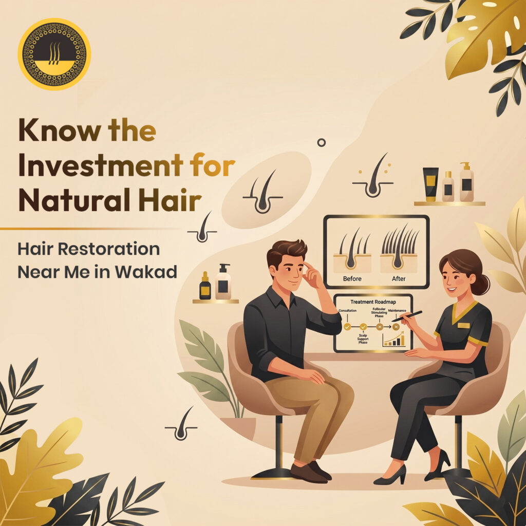Natural Hair Restoration Near Me in Wakad